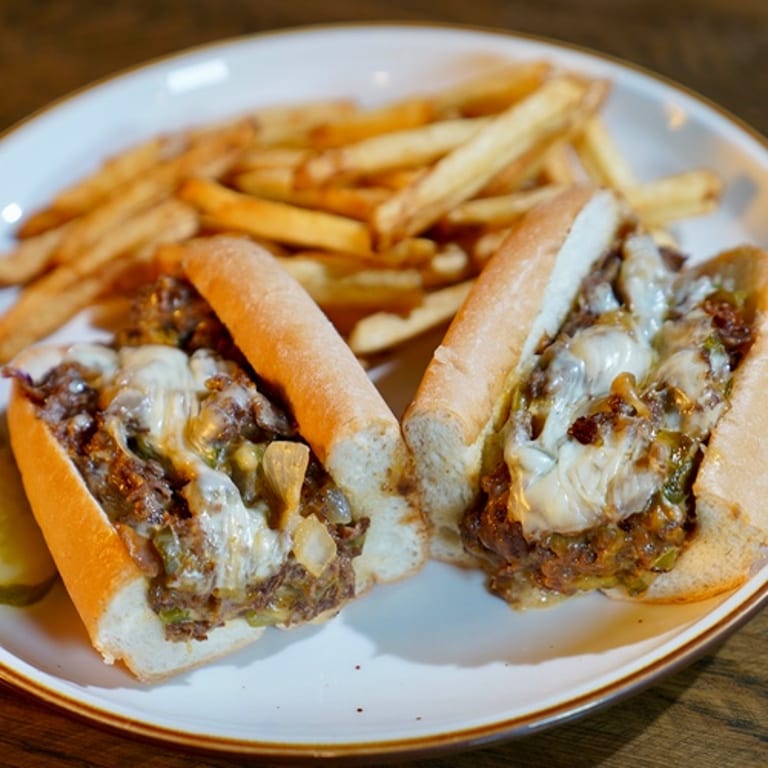 Delicious Cheese Steak Options at Our Restaurant