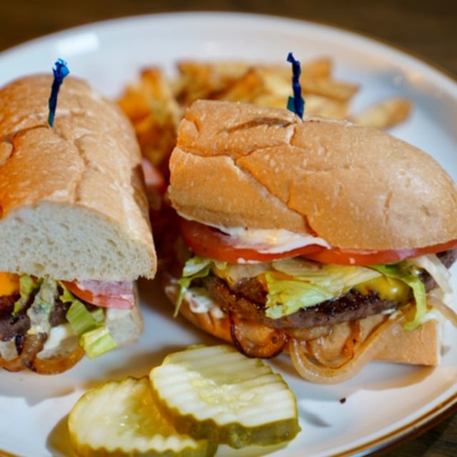 Cheeseburger Sub.